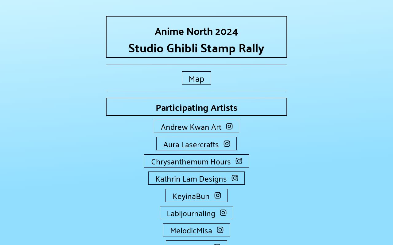 Ghibli Stamp Rally